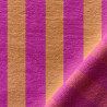 Striped Micro Bamboo Terry RAYE Melon / Candy